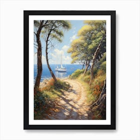 Path To The Sea 2 Art Print