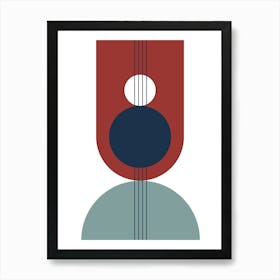 Guitar.Wall prints Art Print