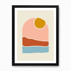 Summer Sunset Art Print