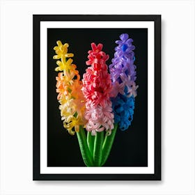 Bright Inflatable Flowers Hyacinth 1 Art Print