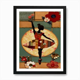 Spotlight Ballerina Art Print