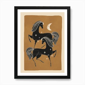 Horses 2 1 Art Print