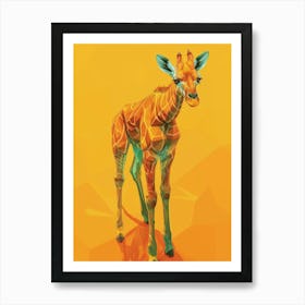 Giraffe 195 Art Print