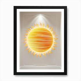 Sun Wall Art Art Print