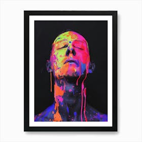 Splatter 4 Art Print