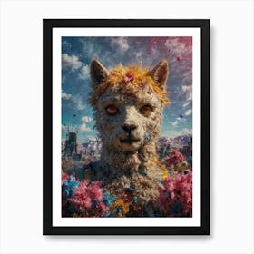 Llama 1 Art Print