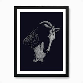 Wolf'S Head 1 Art Print