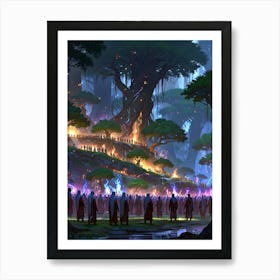 Lord Of The Rings 17 Art Print