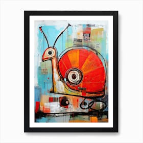 Snail 3 Art Print