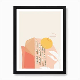 Sunset View Art Print