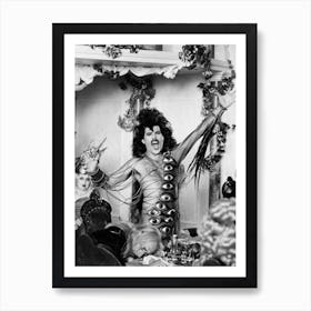 Freddie Mercury, It's A Hard Life Video, 1984 Art Print