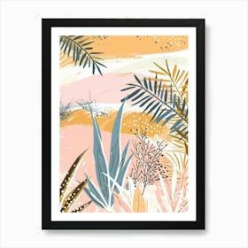 Tropical Background 13 Art Print