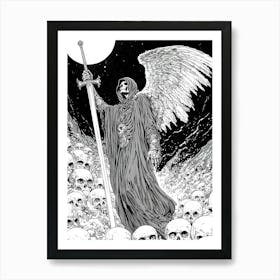 Grim Reaper Art Print