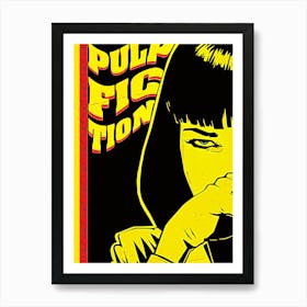 Pulp Fiction movies 6 Art Print