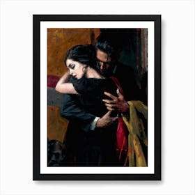 'The Embrace' Art Print