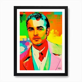 Gerardo Ortiz Colourful Pop Art Art Print