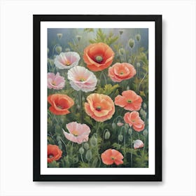 Poppies 36 Art Print