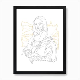 Monaline Art Print