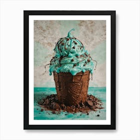 Ice Cream Cone 67 Art Print