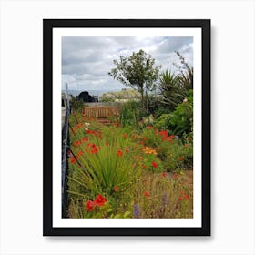 Flower Garden Art Print