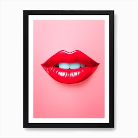 Kiss Me Art Print