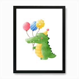Prints, posters, nursery, children's rooms. Fun, musical, hunting, sports, and guitar animals add fun and decorate the place.42 Art Print