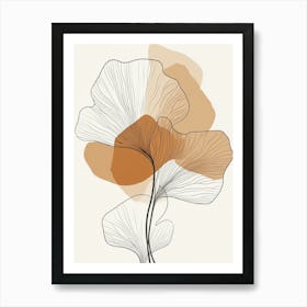 Ginkgo Leaf 5 Art Print