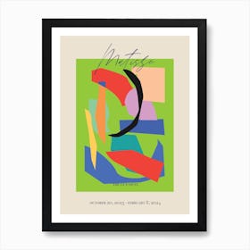 Post Matisse Inspired Abstractions Art Print