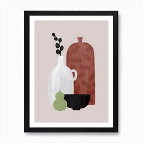 Boho Objects III Art Print