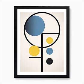 Minimal Abstract Shapes 11 Art Print