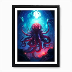 Octopus 1 Art Print