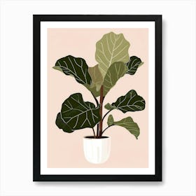 Feijoa Plant Art Print