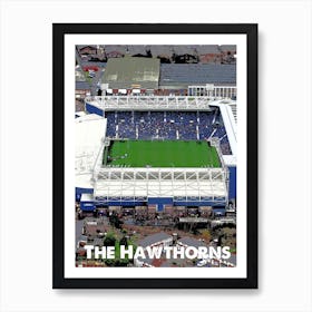 The Hawthorns, West Brom, Stadium, Football, Art, Soccer, Wall Print, Art Print Art Print