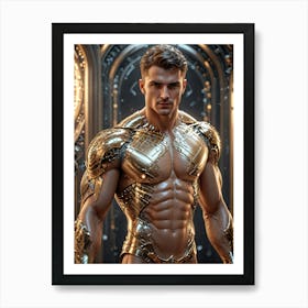 Cancerian as a male Art Print