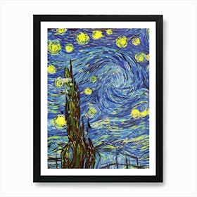 Starry Night 216 Art Print