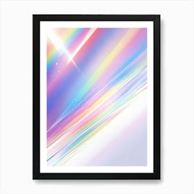 Rainbow Background 5 Art Print