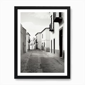 Granada, Spain, Photography In Black And White 2 Art Print