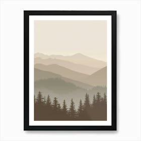 Mountain Landscape 22 Art Print