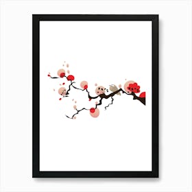 Cherry Blossoms Art Print