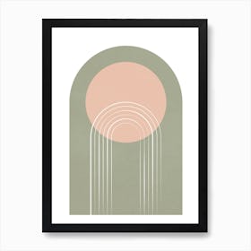 Foliage Rainbow Art Print