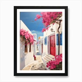 Mykonos Greece Art Print