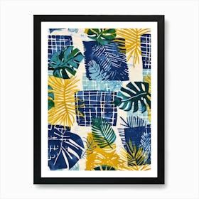 Tropical Leaves 180 Art Print