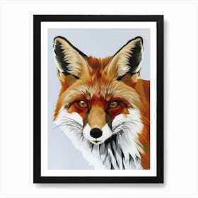 Fox Canvas Print 3 Art Print