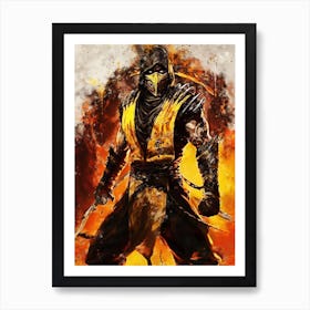 Mortal Kombat 2 Art Print