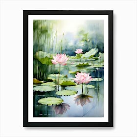 Water Lilies 3 Art Print