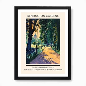 Kensington Gardens London Parks Garden 2 Art Print