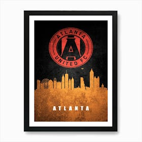 Atlanta United Art Print