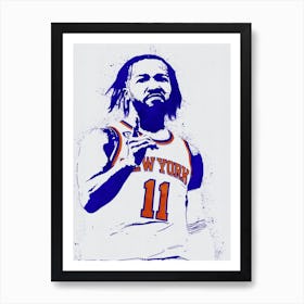 Jalen Brunson New York Knicks Art Print