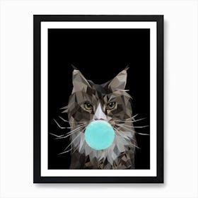 Gummy Cat Art Print