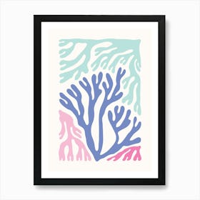 Coastal Coral 1 Art Print